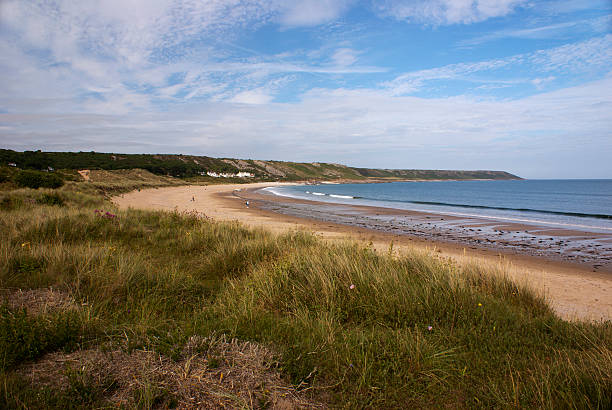 istock Oxwich, Bay, Gower Coast,South Wales 119991737