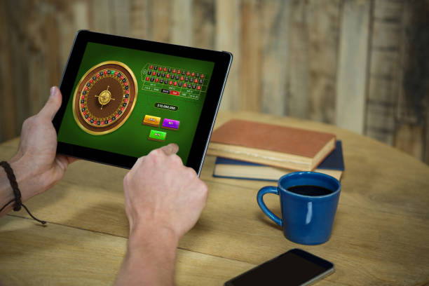 istock Composite image of online roulette game 1199922362