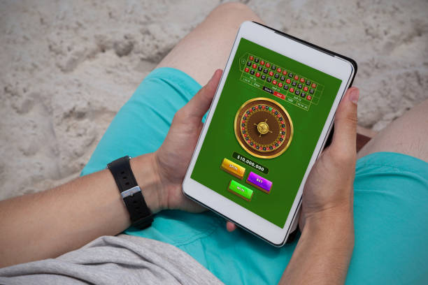 istock Composite image of online roulette game 1199923637