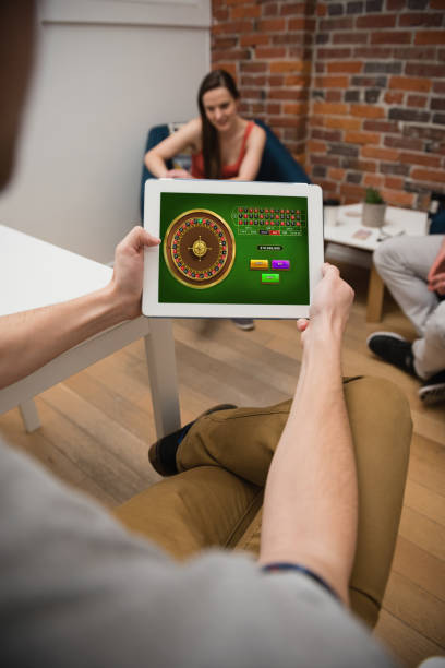 istock Composite image of online roulette game 1199923712