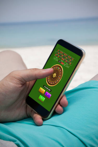 istock Composite image of online roulette game 1199923789