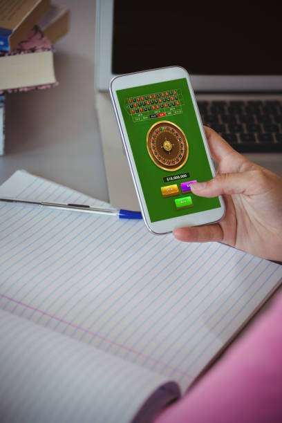 istock Composite image of online roulette game 1199923906