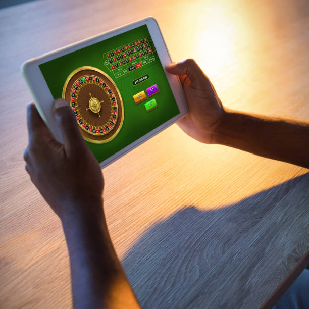 istock Composite image of online roulette game 1199923986