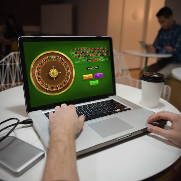 istock Composite image of online roulette game 1199924016