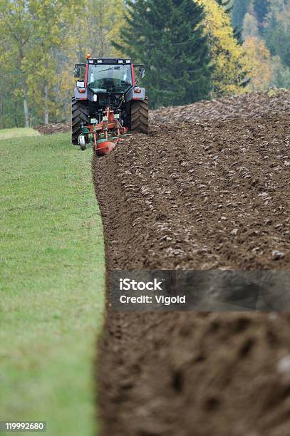 Trator - Fotografias de stock e mais imagens de Campo agrícola - Campo agrícola, Trator, Agricultura