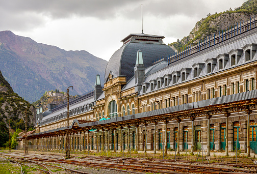 Canfranc railway station, Huesca, Spain photo