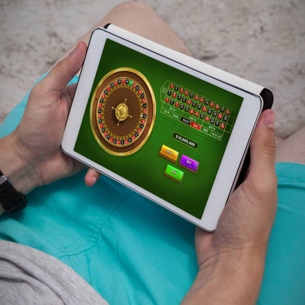 istock Composite image of online roulette game 1199930449