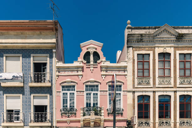 istock old portuguese Architecture in Aveiro 1199942957