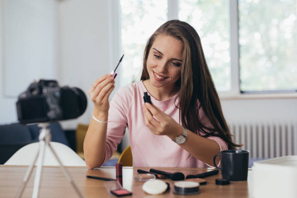 istock woman video blogger 1199951471
