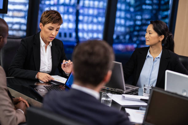 istock Female CEO Giving Instructions 1199952777