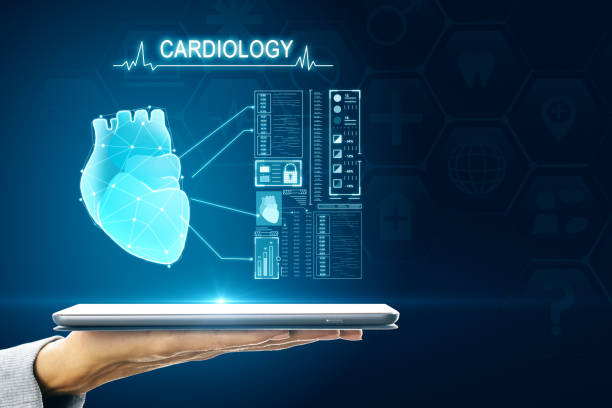 istock Blue cardiology and future background 1199955069