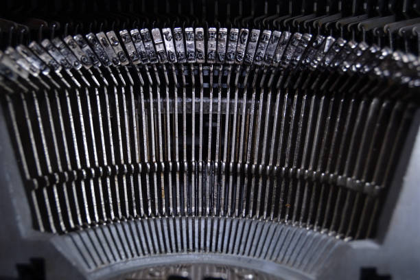 istock Typo with keys of a old qwerty typewriter 1199957955