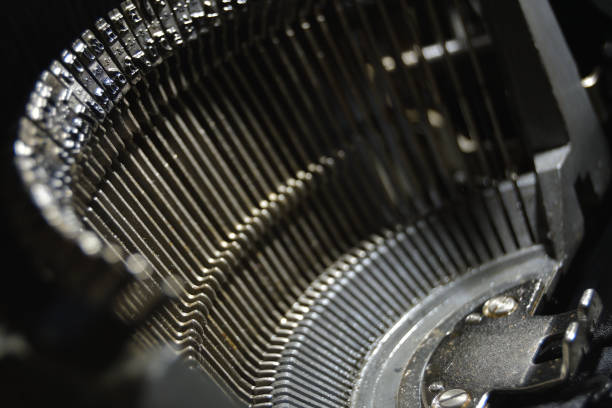 istock Typo keys in a old qwerty typewriter 1199957961