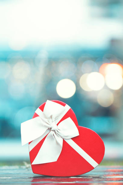 istock Red valentines day and christmas gift box 1199964115