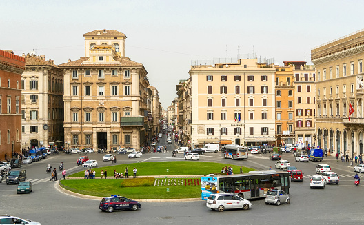 Rome, Italy - Oct 7, 2022:  After more than two years since the break of the pandemic, the tourism industry now has seen a strong comeback.