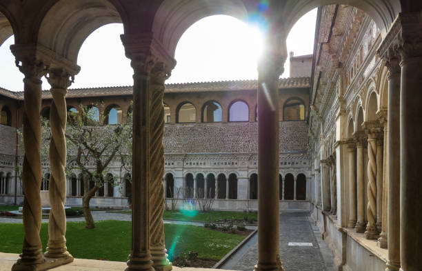 istock Rome. San Giovanni in Laterano cloister 1199971644