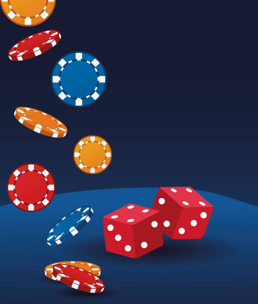 istock dices and chips betting game gambling casino 1199978297