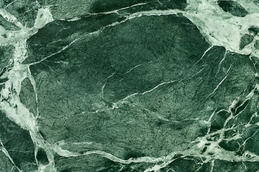 Close-up of green marble polished surface