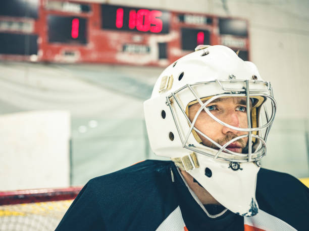 istock Pro Hockey goalie 1199979978
