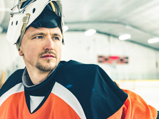 istock Pro Hockey goalie 1199979983