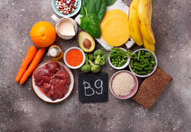 istock Natural sources of vitamin B9 1199982760