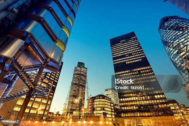 Foto de Cidade De Londres e mais fotos de stock de Distrito financeiro - Distrito financeiro, Londres - Inglaterra, Centro da cidade