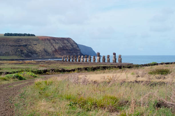 istock The Ahu Tongariki platform, Rapa Nui 1199988918