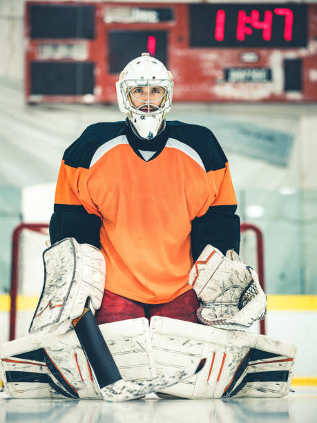 istock Pro Hockey goalie 1199989674