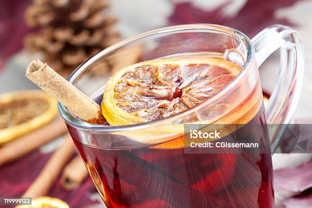 Hot Spiced Wine Stock Photo - Download Image Now - Advent, Alcohol - Drink, Cinnamon