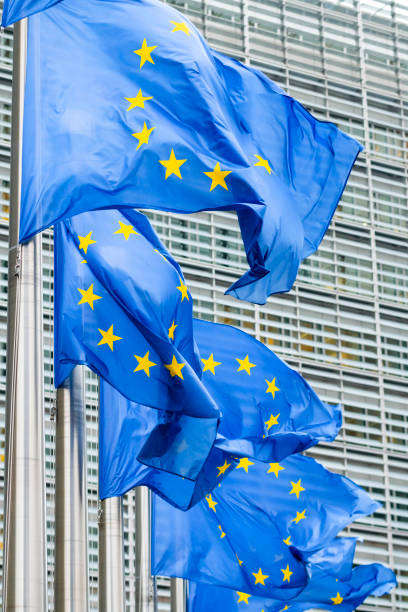 istock European Union Flags 1199991484