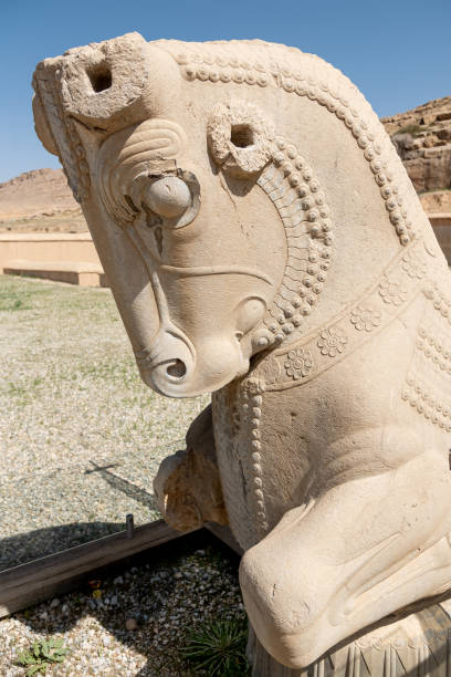 istock Horse's statue, Persepolis, Iran 1199995600