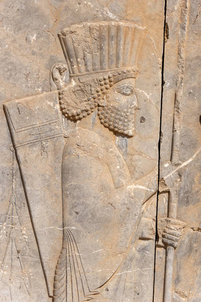 istock Bas reliefs in Persepolis, Iran 1199995733