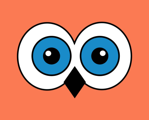 Cartoon Owl Eyes Illustrations, Royalty-Free Vector Graphics & Clip Art -  iStock