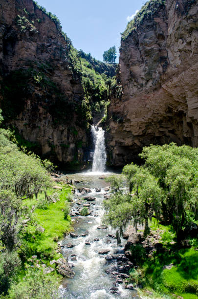 istock Waterfalls in the peruvians andes 1200009140