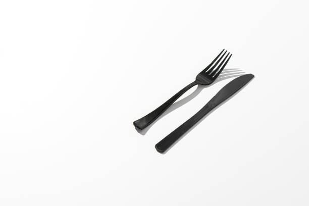 istock top view conceptual minimalism with plastic table utensil tablewear cultery 1200022336