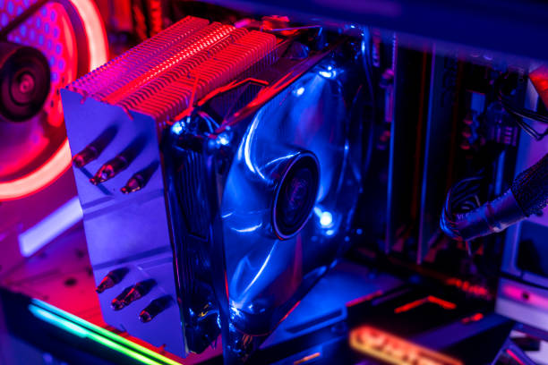 istock the new rgb color cooler ventilater installed on the cpu in gaming pc computer 1200023335