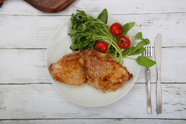 istock Thick slice of the pork 1200024247