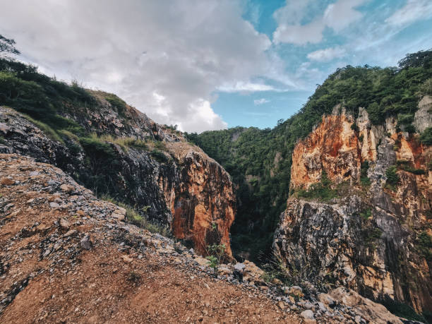 istock Nature, mountains, rocks, trees and sky, Thailand, beautiful background 1200027632
