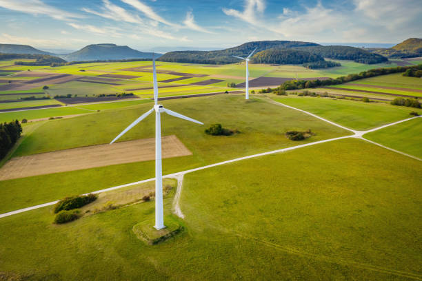 istock Alternative Energy Germany Wind Turbine Green Landscape 1200031434
