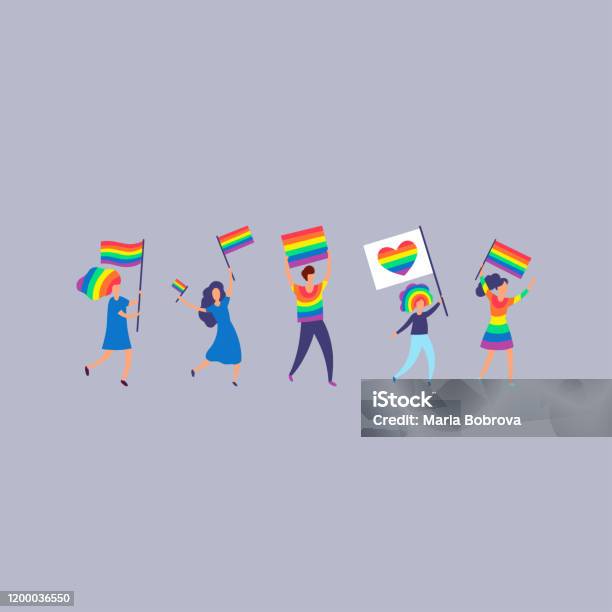 12 2 2 Rgb Stock Vektor Art und mehr Bilder von Pride - LGBTQI-Veranstaltung - Pride - LGBTQI-Veranstaltung, Stolz, Illustration