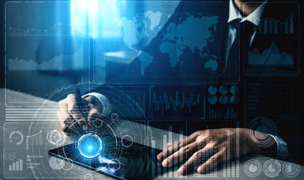 istock Big Data Technology for Business Finance Concept. 1200037202
