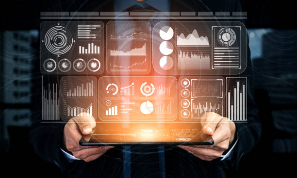 istock Big Data Technology for Business Finance Concept. 1200038400