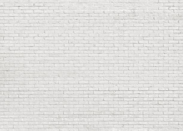 istock Old texture of white brick wall 1200048623