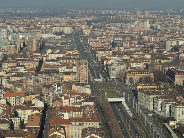 istock Aerial view of Turin 1200051258