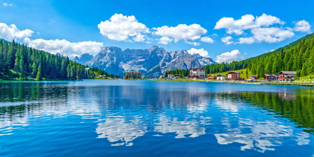 istock Misurina lake Dolomites, Italy 1200054518