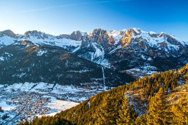 istock Dolomites mountains in winter, ski season, Italy 1200054561