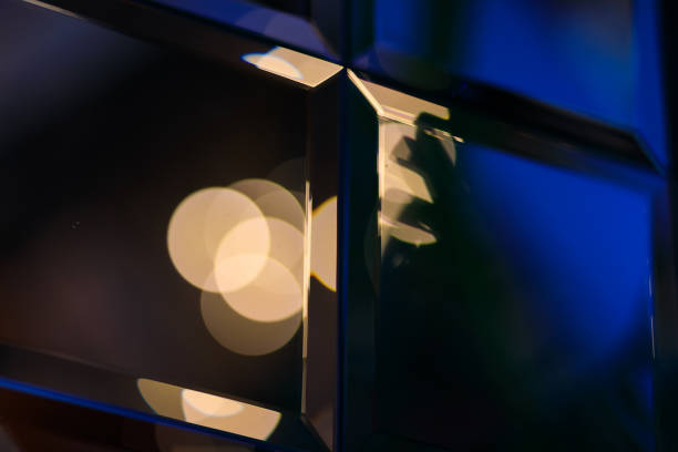 istock Abstract Golden glare on abstract bokeh background 1200056736