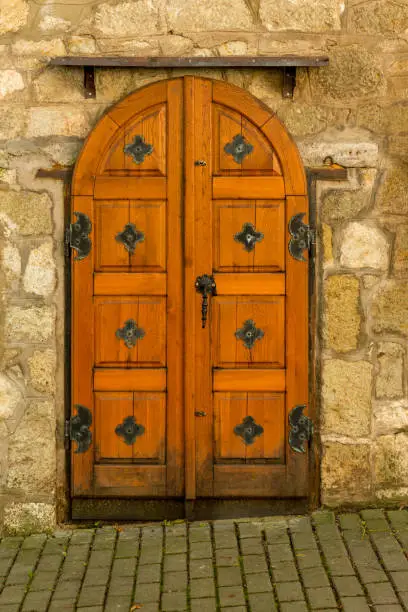 Photo of Exquisite antique wooden door