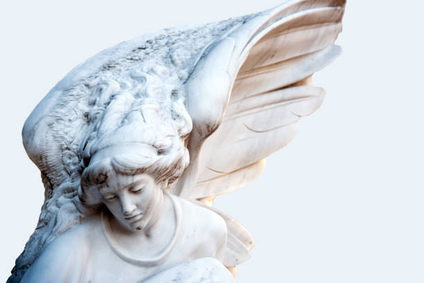 istock A fragment of ancient sculpture ange 1200068719