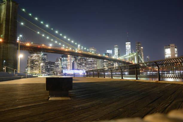 istock Night lights of skyscrapers 1200069775